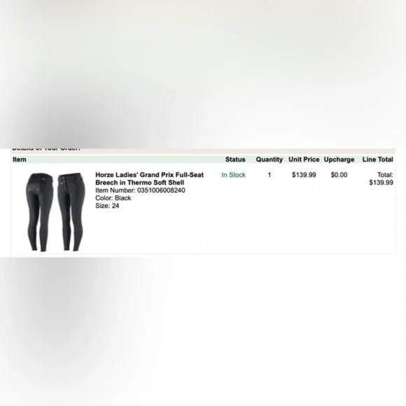 Horze Ladies’ Grand Prix Full-Seat Breech in Thermo Soft Shell - Picture 13 of 16